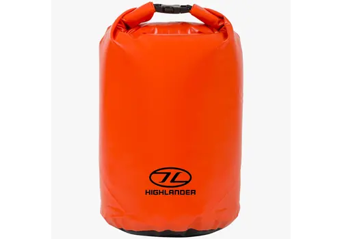 Highlander Highlander Tri Laminate PVC Dry Bag, Small 16L Orange