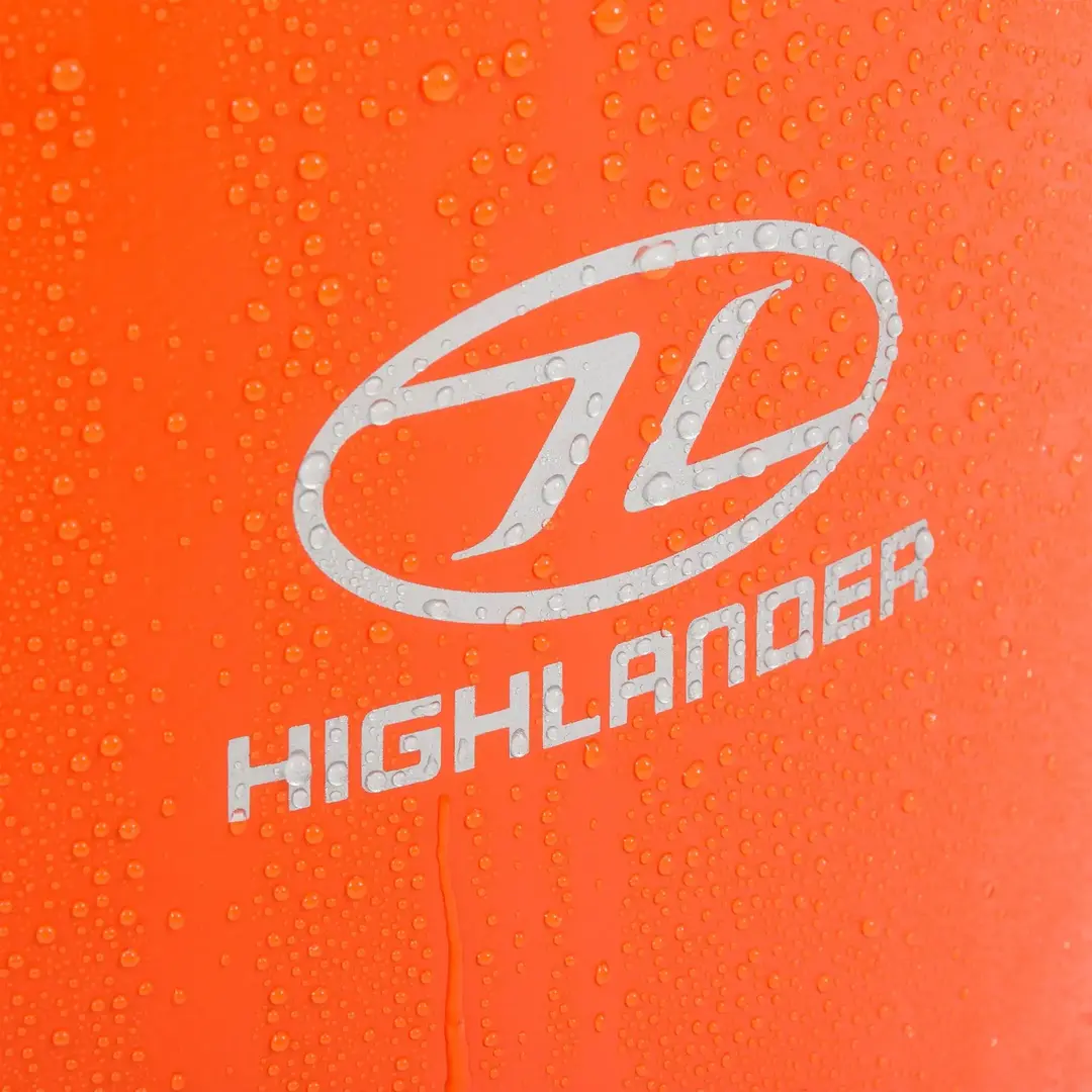 Highlander Tri Laminate PVC Dry Bag, Small 16L Zwart