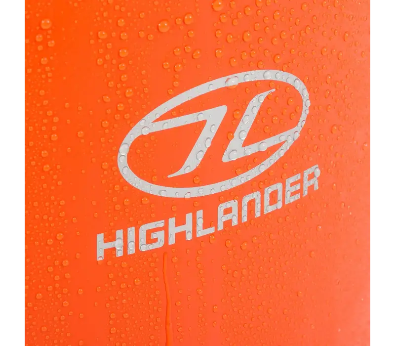 Highlander Tri Laminate PVC Dry Bag, Small 16L Zwart