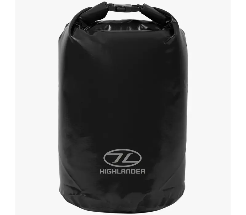 Highlander Tri Laminate PVC Dry Bag, Small 16L Black