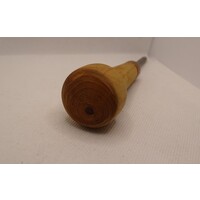 Awl with wooden handle