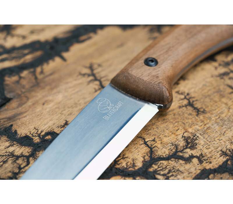 BeaverCraft BSH1 Dune Bushcraft Knife Walnut