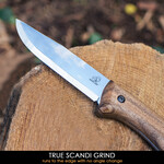 BeaverCraft BSH2 Glacier Bushcraft Messer Walnuss