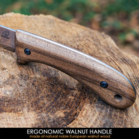 BeaverCraft BSH2 Glacier Bushcraftmes Walnoot