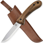 BeaverCraft BSH2 Glacier Bushcraft Messer Walnuss