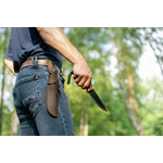 BeaverCraft BSH3 Nightfall Bushcraft Messer Walnuss