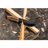 BeaverCraft Carbon Steel Bushcraft Knife Walnut BSH4