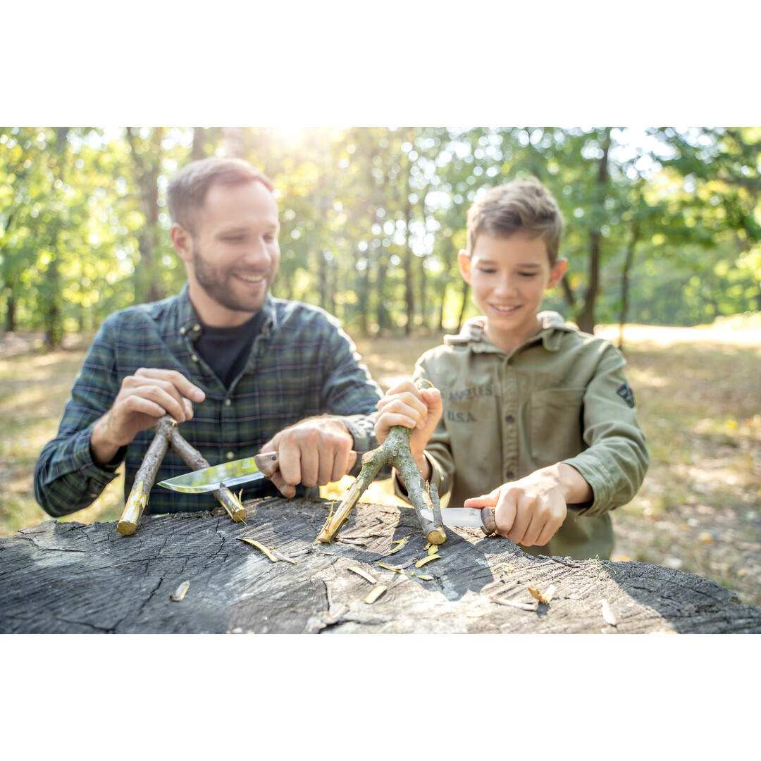 BeaverCraft BSHkid vaststaand Full tang Kindermes