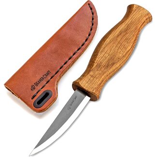 Beavercraft BeaverCraft C4S Whittling Messer mit Lederscheide