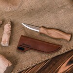 BeaverCraft C4S Whittling Messer mit Lederscheide