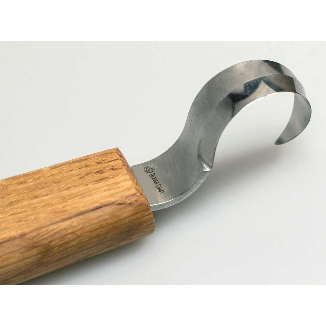 BeaverCraft SK1S Löffelmesser  in Lederscheide