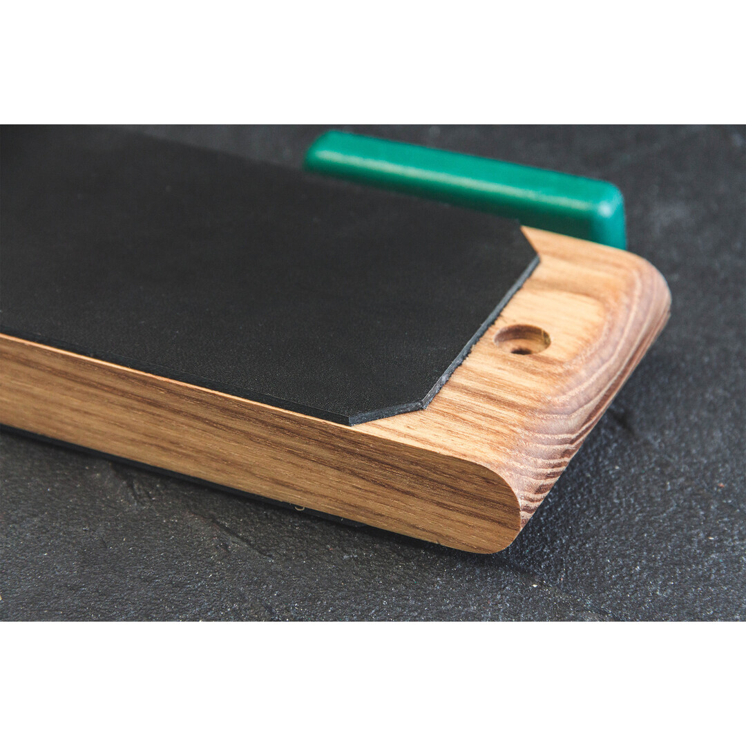 BeaverCraft LS1P1 Dual-Sided Leather Paddle Strop & Polishing Compound