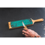 BeaverCraft LS1P1 Dubbelzijdige leren peddelstrop & polijstpasta