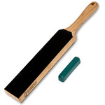 BeaverCraft LS6P1 Dual-Sided Leather Paddle Strop & Polishing Compound