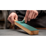BeaverCraft LS6P1 Dual-Sided Leather Paddle Strop & Polishing Compound