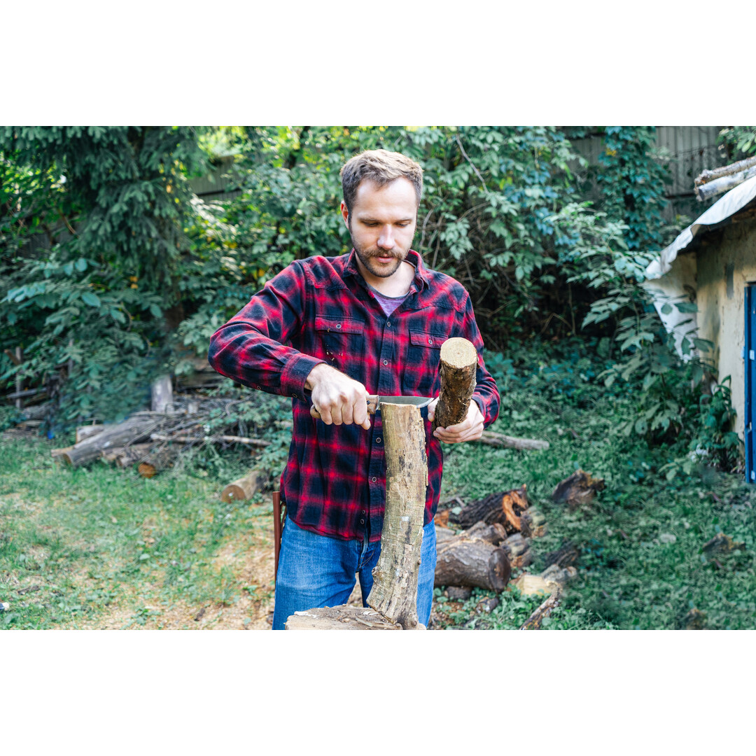 BeaverCraft BSH2 Glacier Bushcraftmes Walnoot