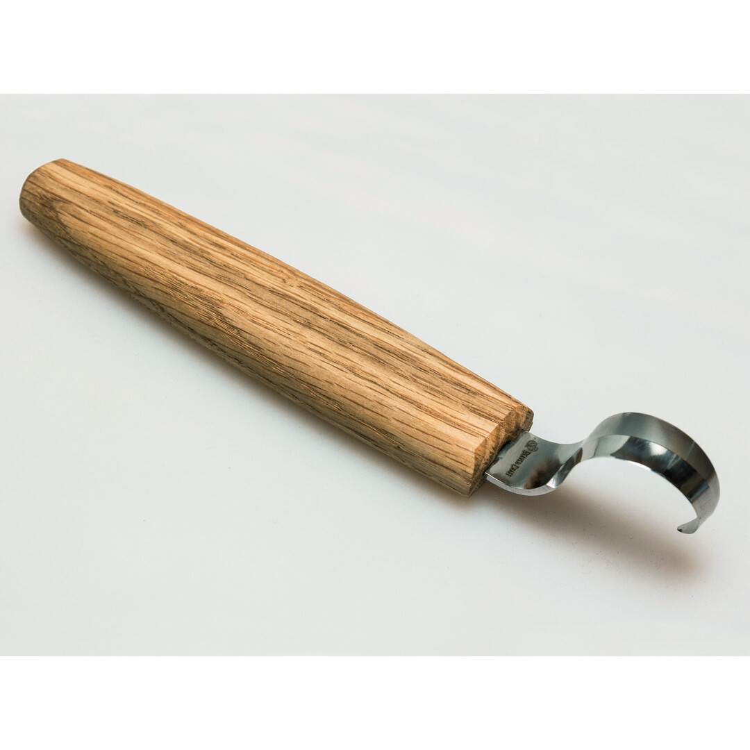 BeaverCraft SK1 Rechtshänder Eichenholz Löffel Messer mit Lederscheide (25 Mm)