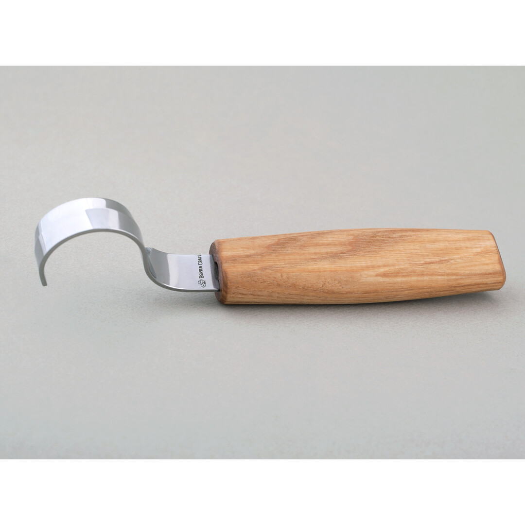 BeaverCraft SK2S Lepelmes (30 Mm) met Leren Schede