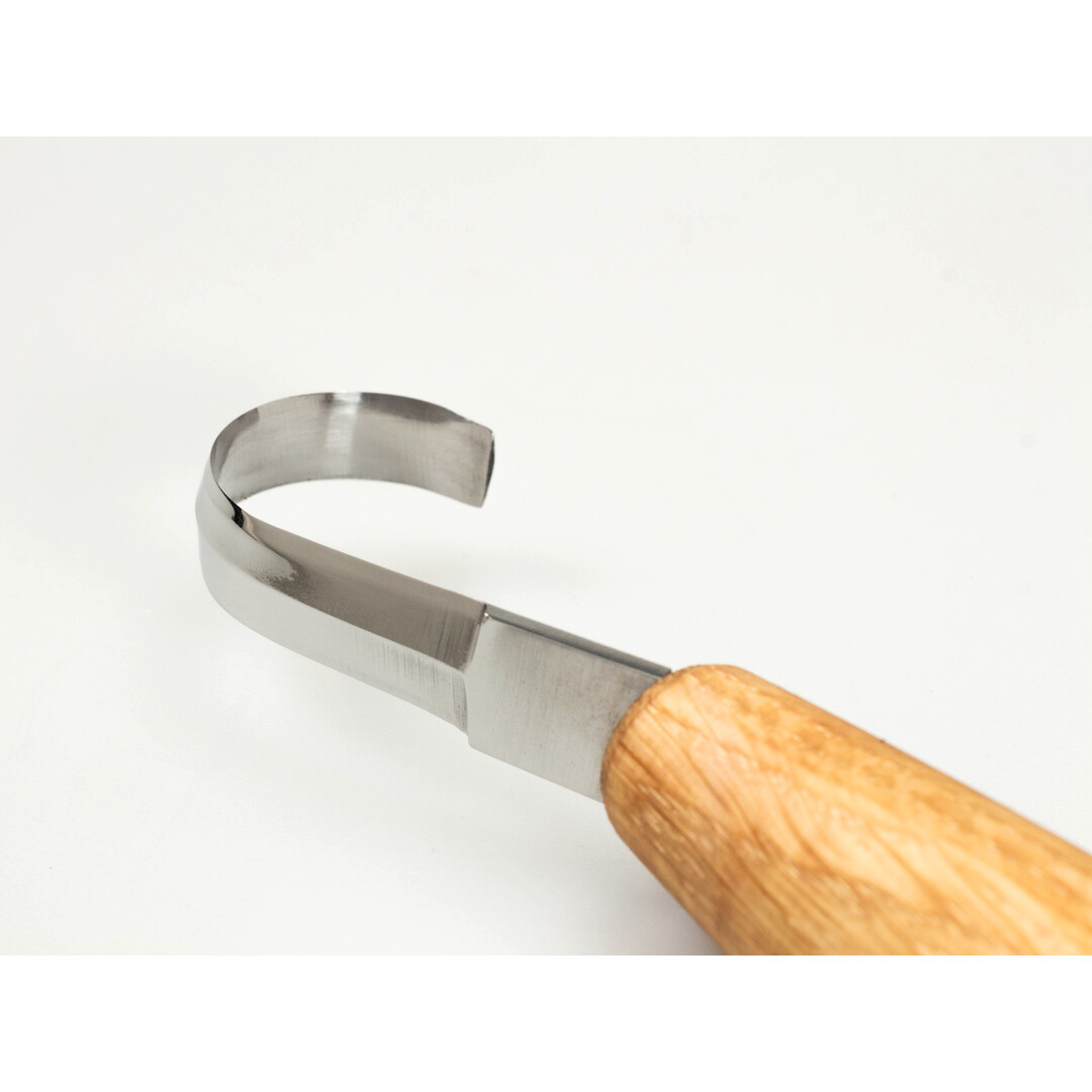 BeaverCraft SK5R Eiche Deep Cut Löffelmesser rechtshändig Mit Scheide