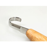 BeaverCraft SK5S Eiken Deep Cut Double edge Lepelmes Met Schede