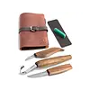 BeaverCraft S13X Luxury Spoon Wood Carving Set With Walnut Handles