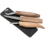 BeaverCraft S13X Luxus Löffel Holzschnitzset mit Walnuss Griffen