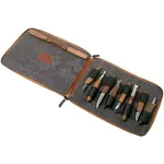 BeaverCraft S50X Deluxe 11-teiliges Holzschnitzset in Ledertasche