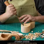 BeaverCraft S14 Spoon Carving Set With Gouge