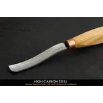 BeaverCraft K6L/15 Kompakte lang gebogene Hohlbeitel (Sweep #6)