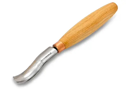 Beavercraft BeaverCraft K8a/14 Kompakte, kurze, gebogene Schnitzhohleisen (Sweep №8)