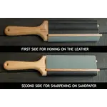 BeaverCraft LS5P1 Double-Sided Leather Paddle Strop For Spoon Knives
