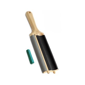 Beavercraft BeaverCraft LS5P1 Doppelseitiger Leder-Paddel-Streichriemen für Löffelmesser