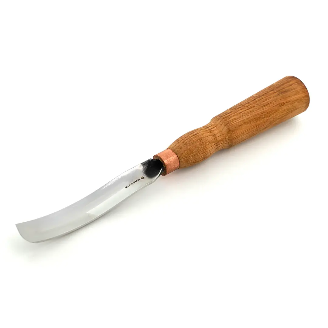 BeaverCraft G7L/22 Long Bent Gouge 7L (22mm) | Bushpappa.nl - Bushpappa