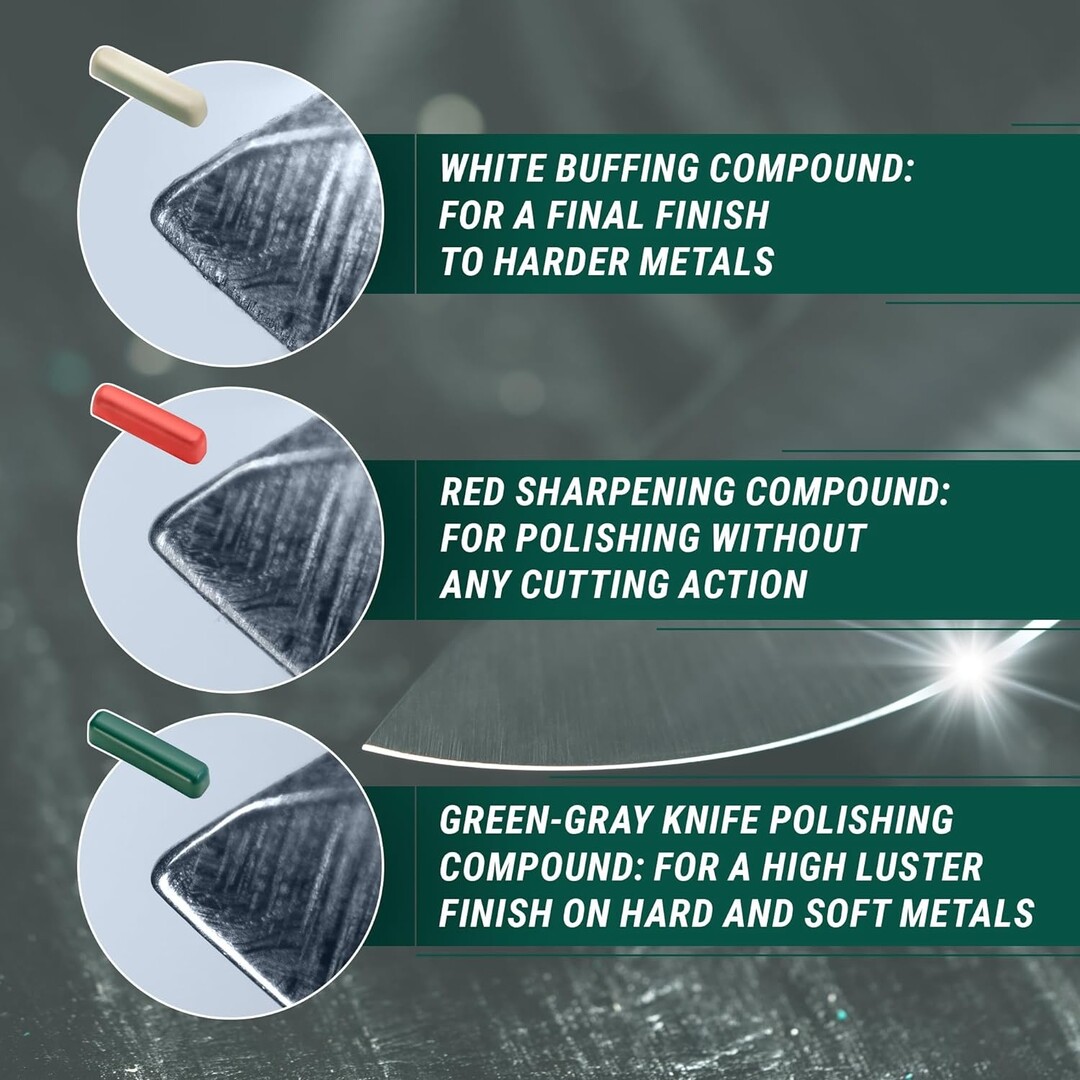 BeaverCraft grinding and polishing paste fine, medium and coarse