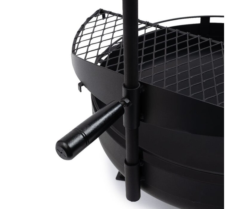 De Barebones Cowboy Fire Pit Grill System Small - Firebowl Barbecue