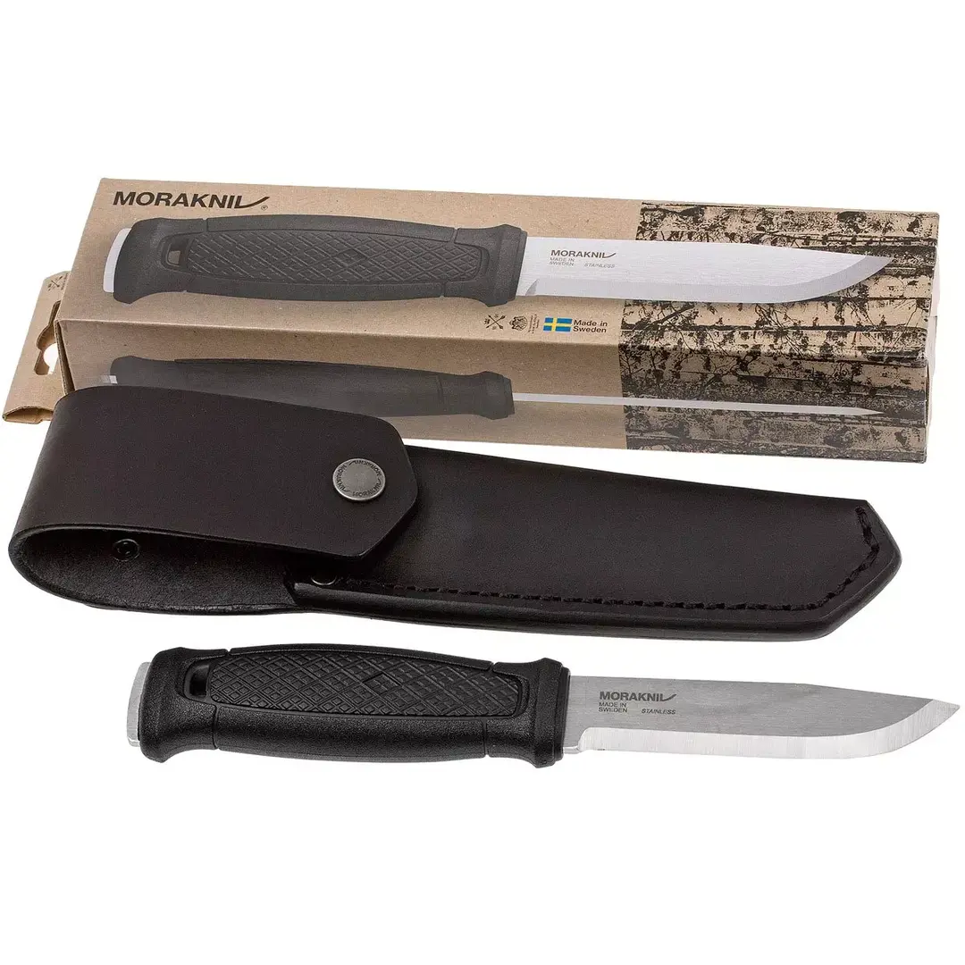 Mora Garberg Bushcraftmesser mit Lederscheide