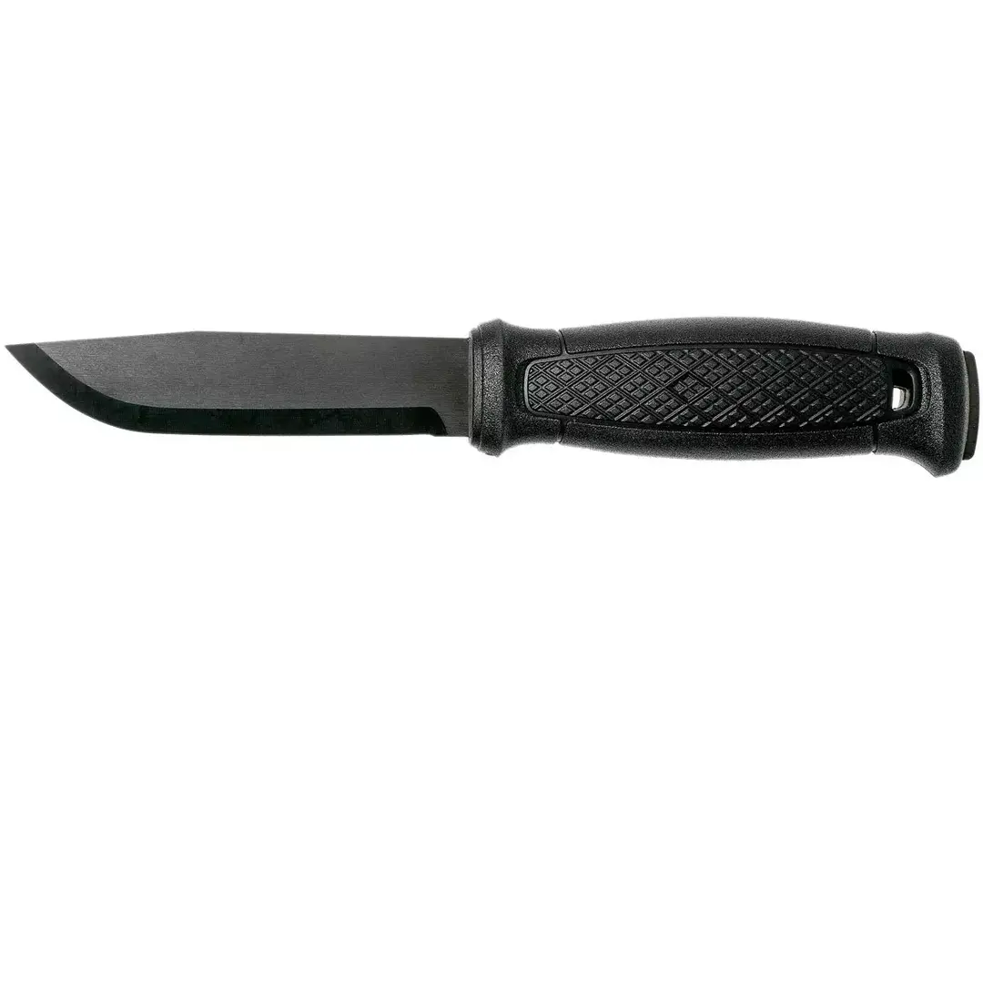 Mora Garberg Black Carbon Bushcraft knife With Leather Sheath
