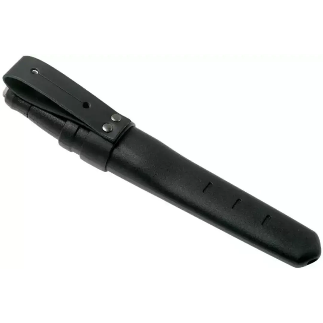 Mora Garberg Black Carbon Bushcraft knife With Polymer Sheath