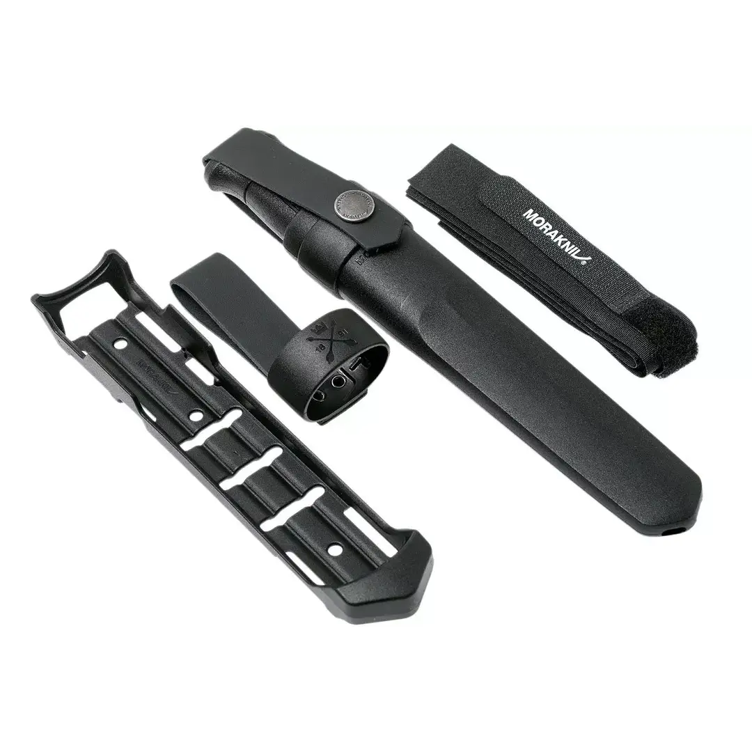 Mora Garberg Black Carbon Bushcraft knife Multi Mount