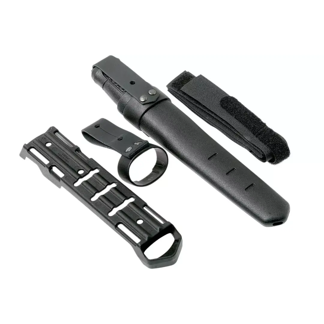 Mora Garberg Black Carbon Bushcraft knife Multi Mount