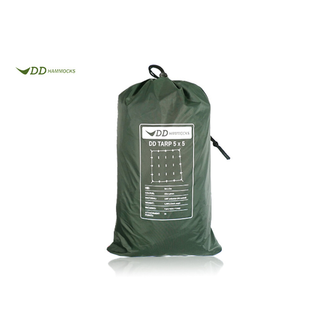 DD Hammocks Tarp 5x5 Olive Green