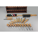 Beavercraft S57 Large houtsnijset (20 tools + accessoires)