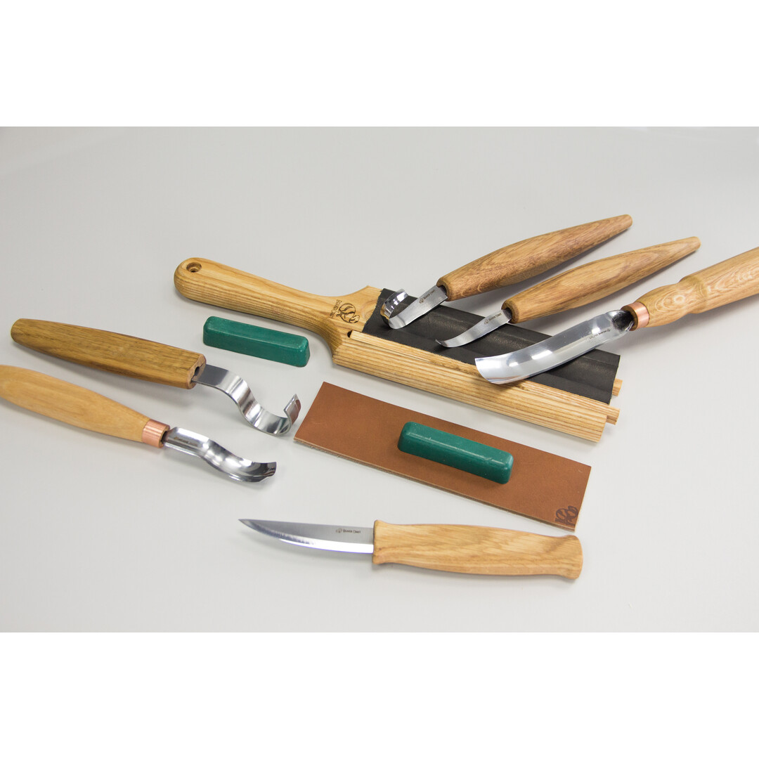 BeaverCraft S54 Holzschnitzset für Löffel / kuksa schnitzen