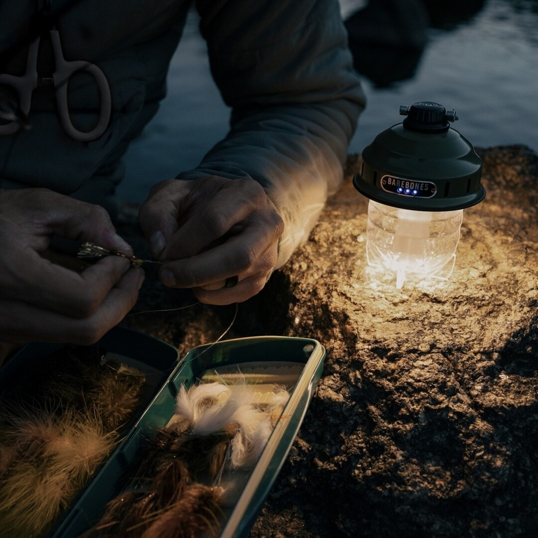 Barebones Beacon Light Olive