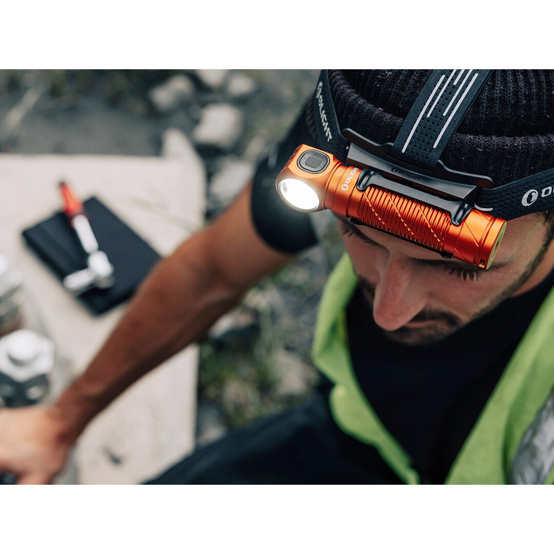Olight Perun 3 Headtorch Orange