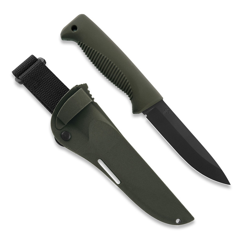 Peltonen Peltonen Knives M07 Ranger Puukko mes Groen met Kunststof schede