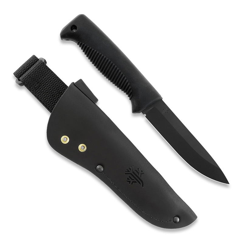 Peltonen Peltonen Knives M07 Ranger Puukko mes Zwart met Lederen schede