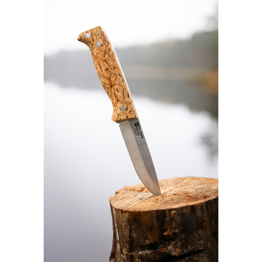 Peltonen Knives M07 Ranger Puukko Full tang Messer Curly Birch