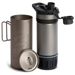 Grayl GeoPress Purifier 710 ml Titanium flasche