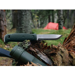 Mora Garberg Groen Bushcraftmes met Kunststof Schede
